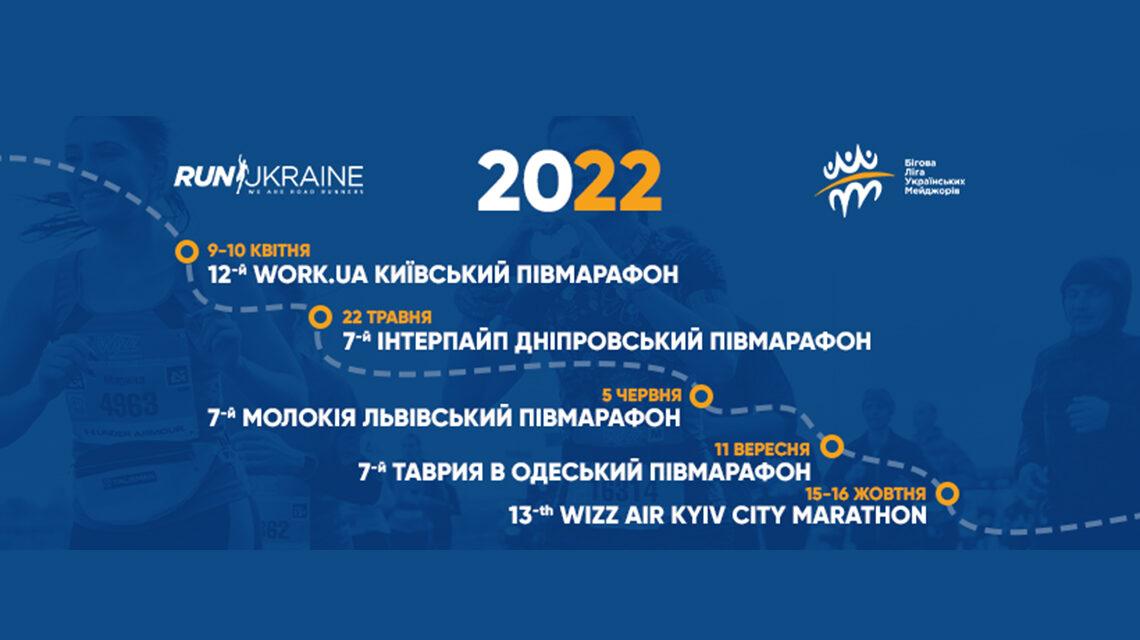 Календарь Run Ukraine 2022