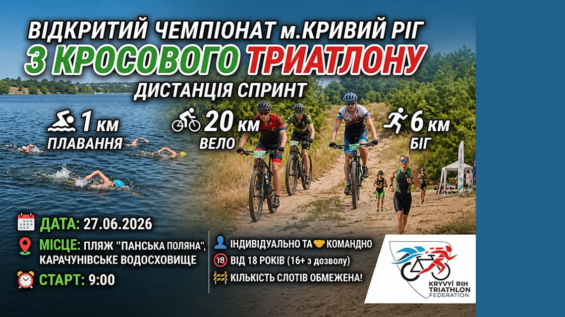 Крос-триатлон Залізна воля